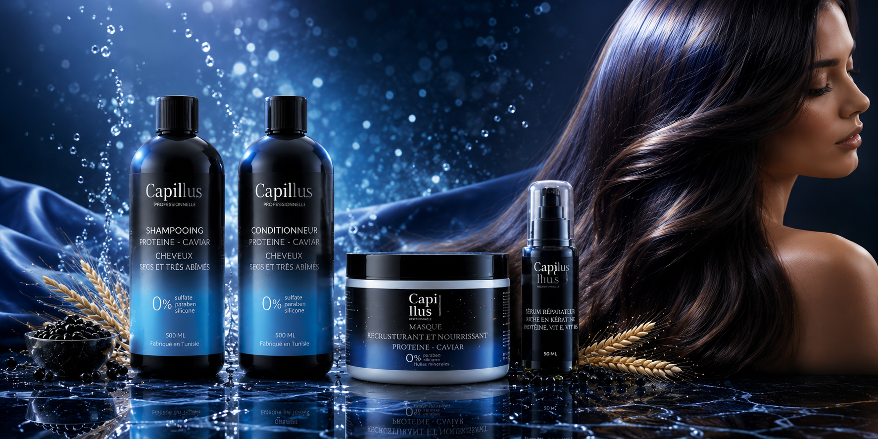 Pack Cheveux Secs et Abîmés – Caviar